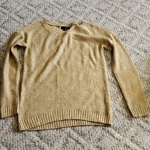 Sparkly gold sweater